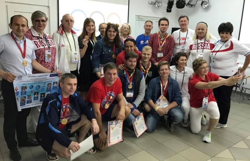 Встретились с олимпийскими чемпионами