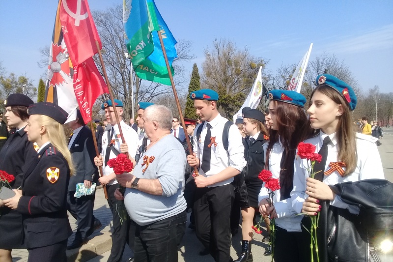 Почтили память павших