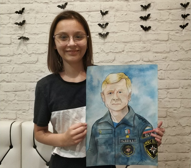 Кистью прославила подвиг