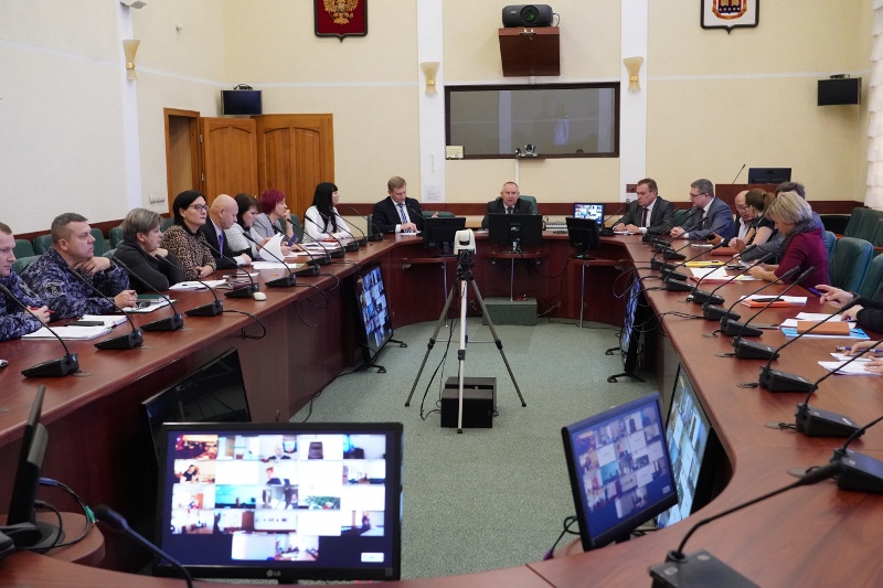 В правительстве области обсудили реализацию мероприятий по профилактике терроризма