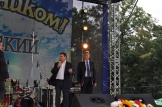 Глава Гурьевского района С.С.Подольский и председатель Совета Депутатов С.А.Куликов