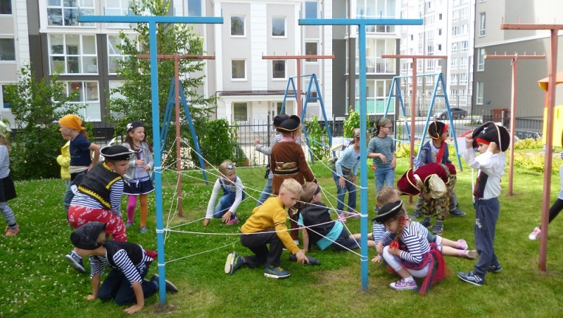 В детском саду «Березка» г. Гурьевска состоялся веселый праздник – пиратская вечеринка
