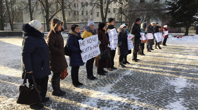 Дольщики с Девау продолжают борьбу за свое жилье