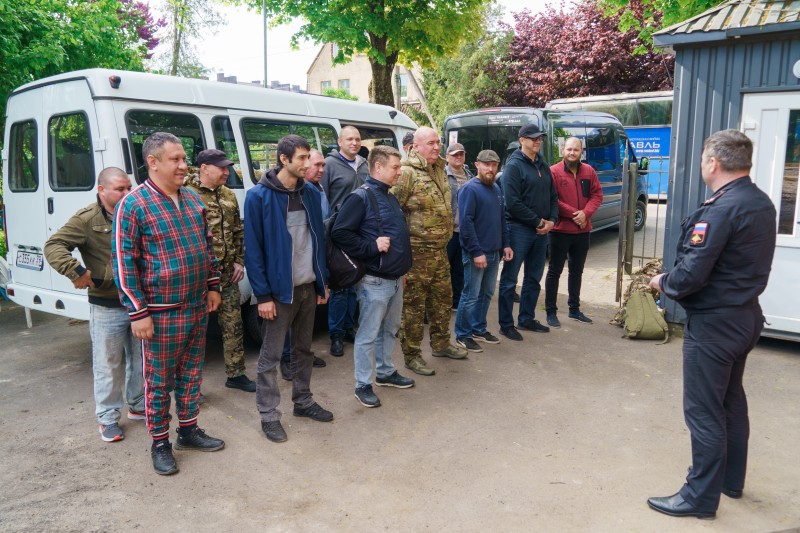 Жители Гурьевского округа приняли участие в учебных сборах в Балтийском военно-морском училище имени Ушакова