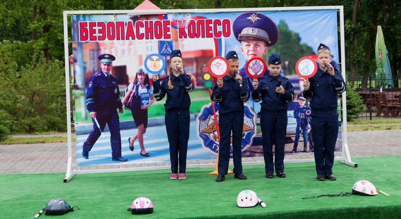По Гурьевскому округу прокатилось «Безопасное колесо»
