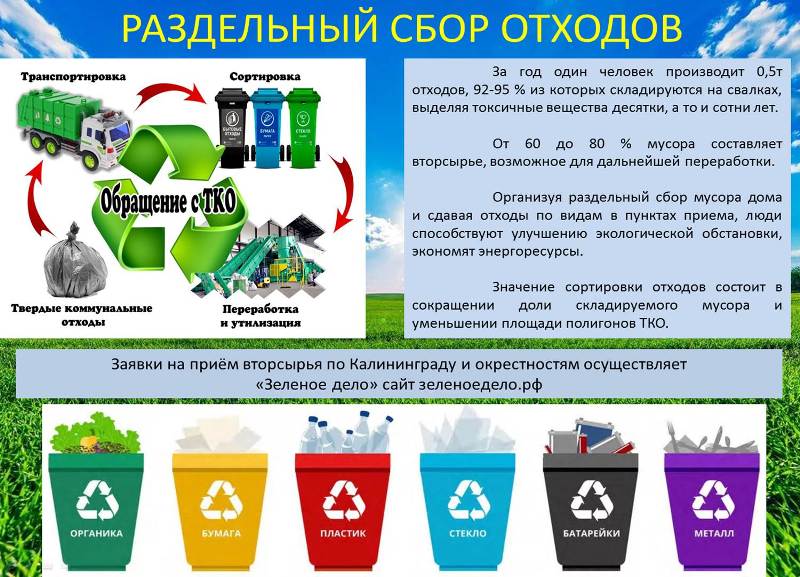 Раздельный сбор отходов