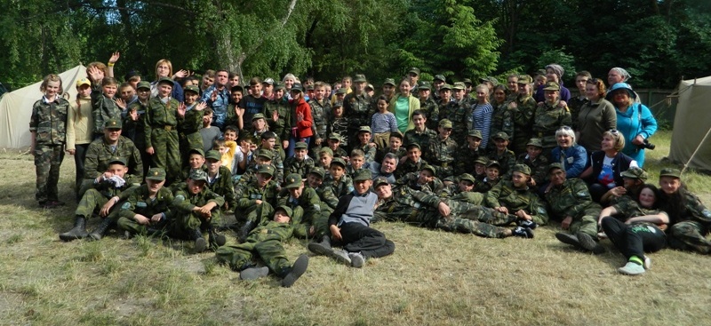 Кадеты из храбровской, луговской, орловской школ и «Школы будущего» побывали на военно-полевых сборах, проходивших на территории турбазы «Бальга»