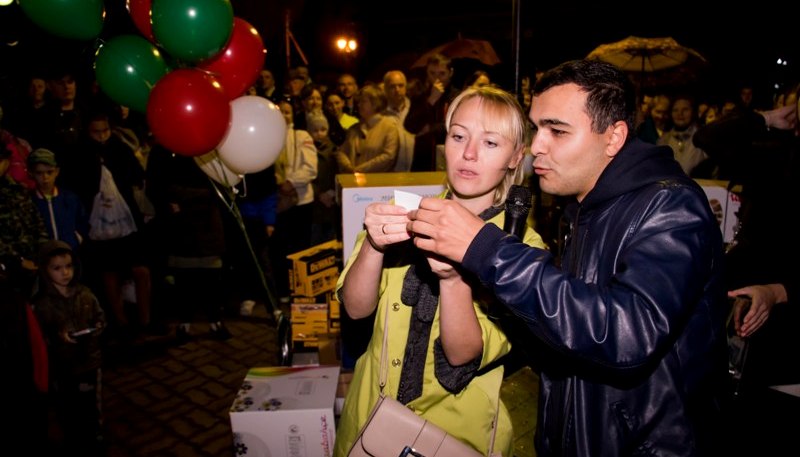 Газета «Наше время» разыграла призы