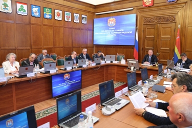 На приеме у губернатора