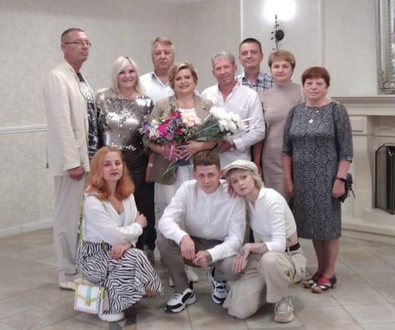 В Гурьевском ЗАГСе серебряную свадьбу отметили наши земляки, Игорь Владимирович и Наталья Михайловна Кокорины
