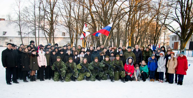 Ученики кадетских классов и патриотических клубов округа побывали на экскурсии в воинской части 41603