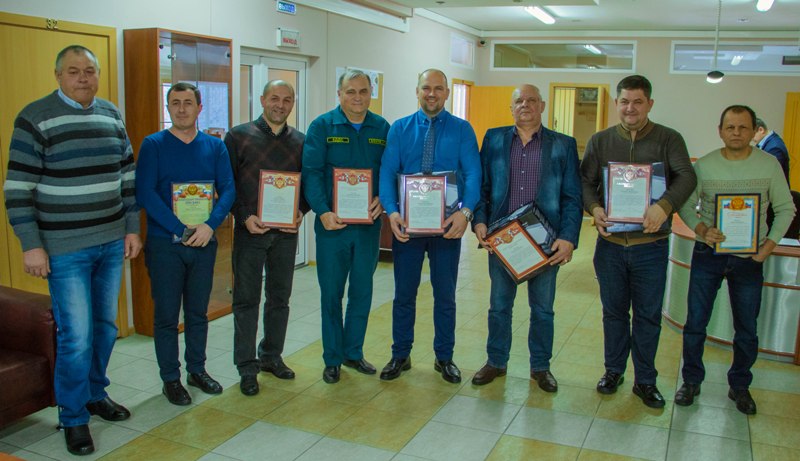 Благодарность за борьбу со стихией
