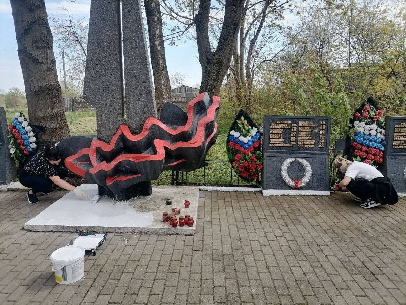 В Гурьевском округе жители присоединились ко Всероссийскому субботнику и привели в порядок родной муниципалитет