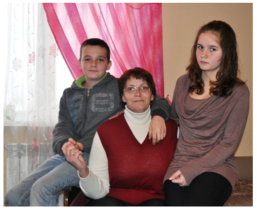 У многодетной семьи Штипс сбылась мечта - у них появился дом