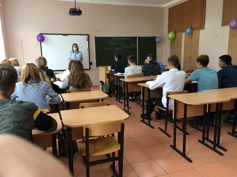 В Гурьевском округе сотрудники по делам несовершеннолетних провели мероприятия в рамках Дня солидарности в борьбе с терроризмом
