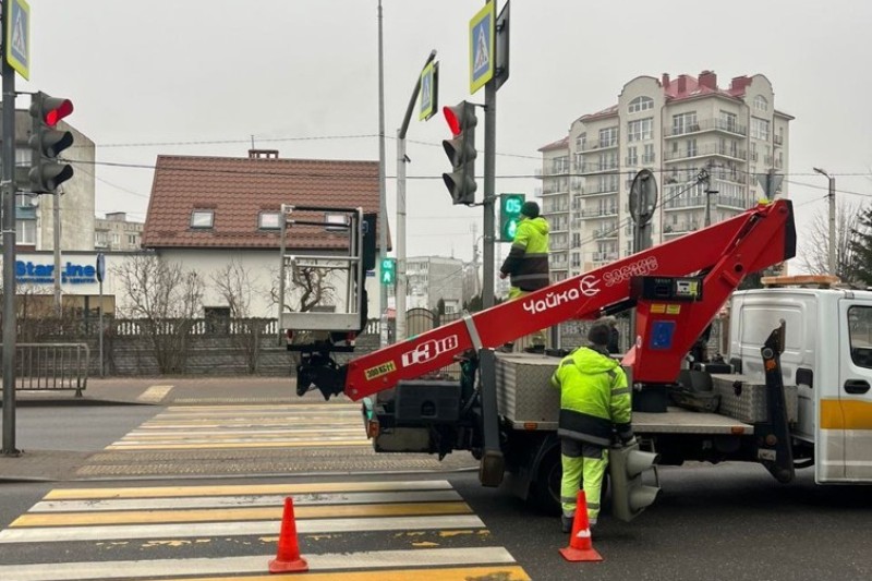 В поселке Васильково сломался светофор
