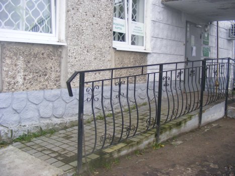 Гурьевское отделение Сбербанка пандусом уже оборудовано