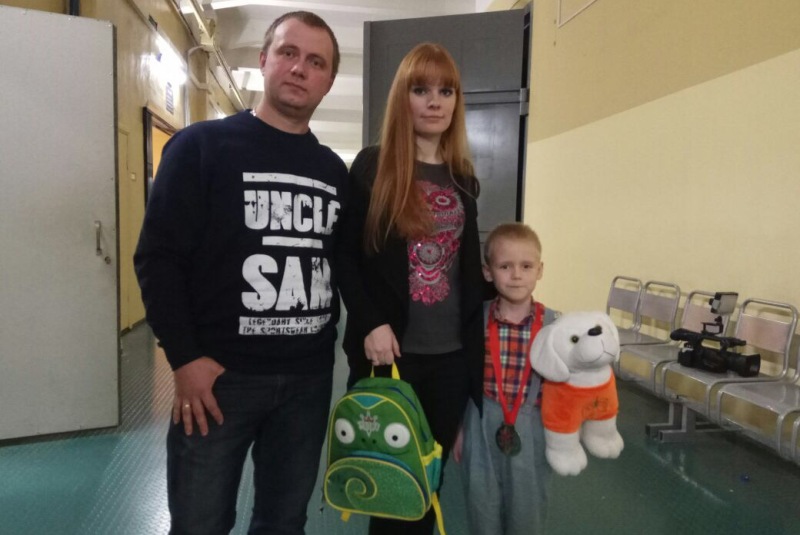 На съемку передачи семья Кобелевых ездила в полном составе