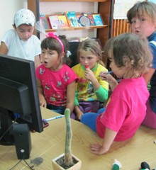 В библиотеке пос. Петрово теперь есть скоростной Интерне