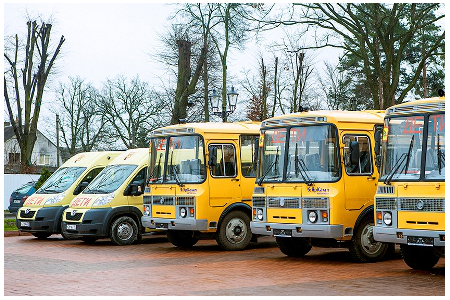 У гурьевских школьников - новые автобусы!