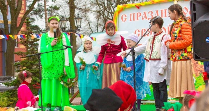 Воспитанники воскресной школы показали спектакль