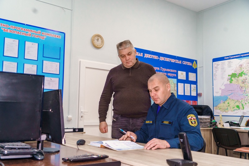В Гурьевске заработала единая система видеонаблюдения