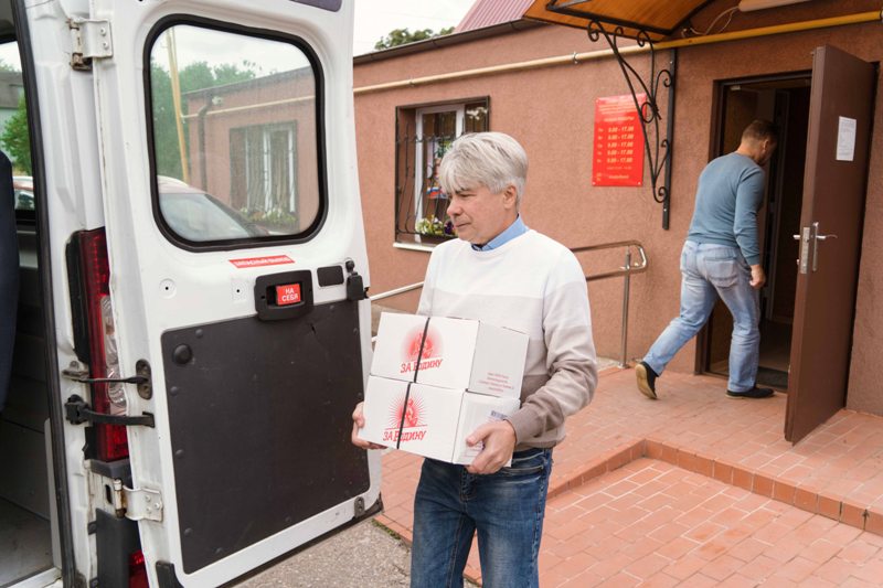 Гурьевчане собрали очередную партию гуманитарного груза, которая на сегодняшний день оказалась внушительнее предыдущих