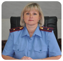 начальник ОУ ФМС по Калининградской области в Гурьевском районе майор внутренней службы Ирина Френтий
