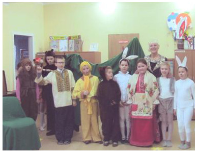 В гурьевском ДЮЦе есть творческое объединение - детский театр «Фантазеры»