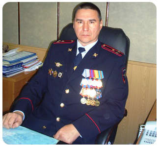 Начальник отдела ОМВД РФ по Гурьевскому району Сергей НИКИФОРОВ