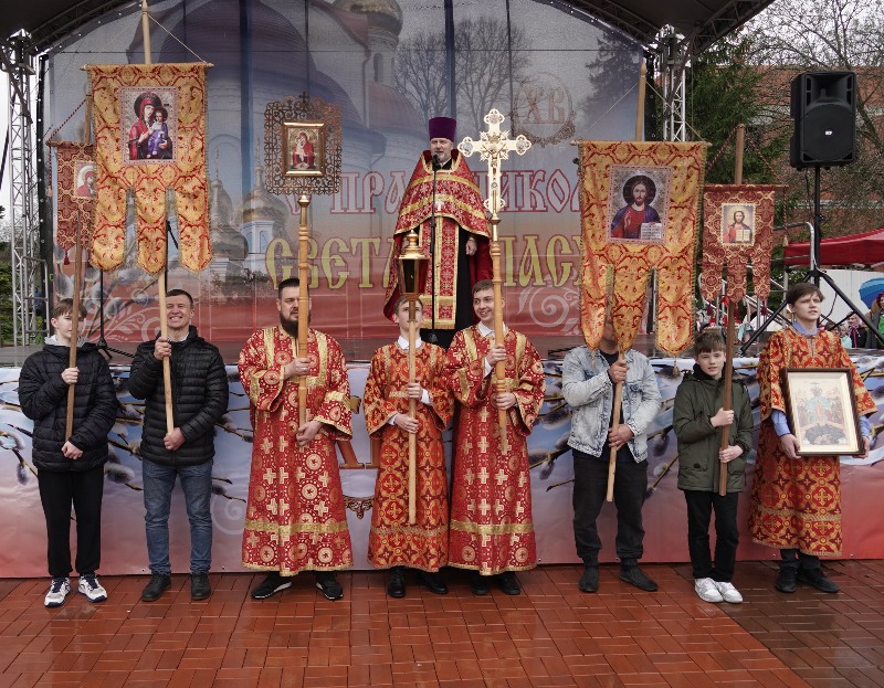 Светлое Воскресенье Христово отметили в Гурьевске
