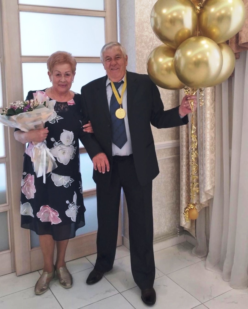 50-летие супружеской жизни отметили наши земляки Александр и Татьяна Богдановы