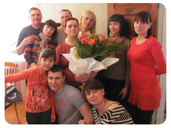 Родные души не чают в своей маме и бабушке