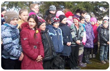 В поселке Константиновка состоялся митинг, посвященный 68-й годовщине взятия Кенигсберга