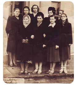 Кикова Галина (крайняя справа), Рыбинский завод