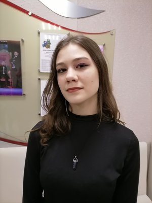 Надежда БАБИНОВА, ученица Васильковской школы